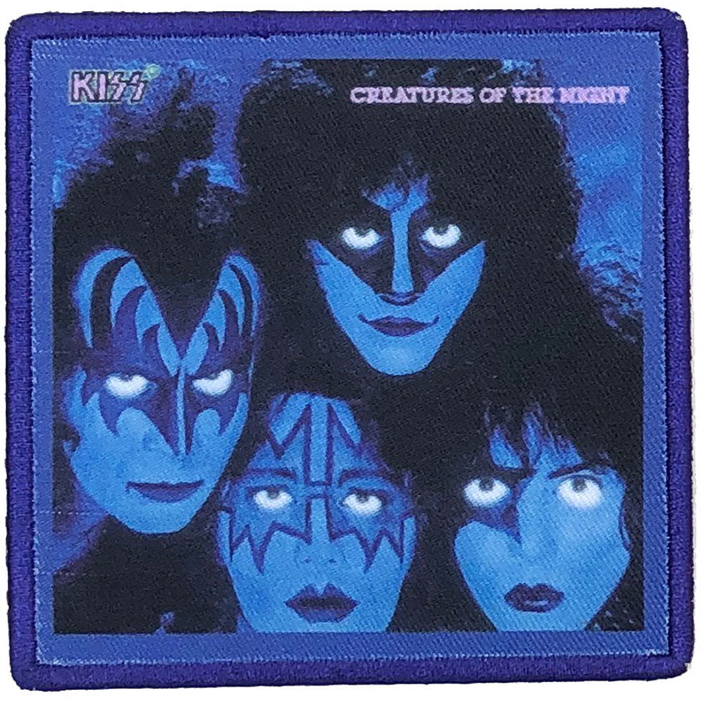 Kiss: Creatures Of The Night (Album Cover) Standard Patch (Toppa)