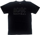 Ac/Dc: Rock Off - Back In Black (T-Shirt Unisex Tg. L)