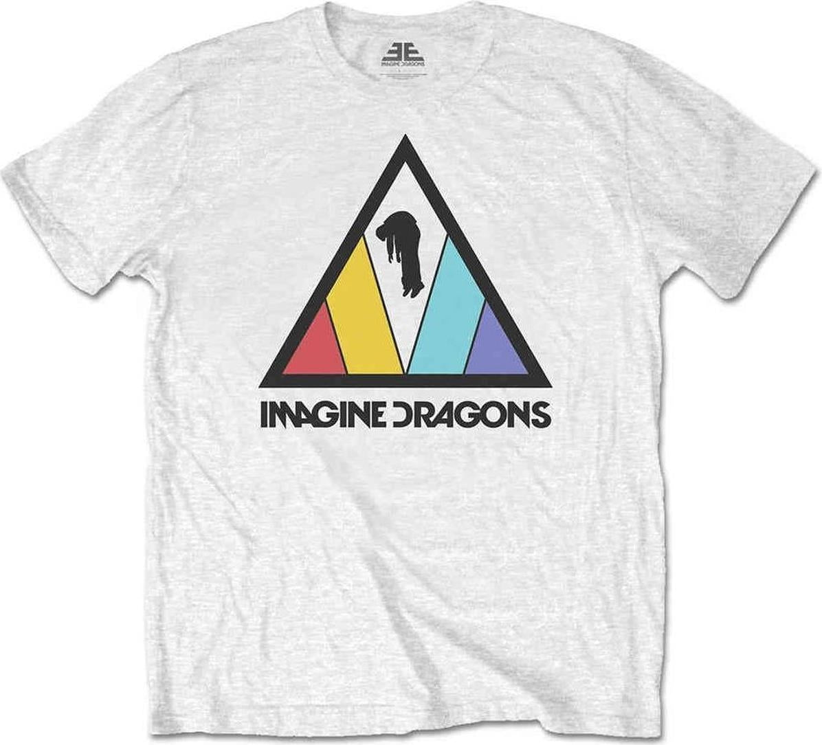 Imagine Dragons: Rock Off - Triangle Logo (T-Shirt Unisex Tg. M)
