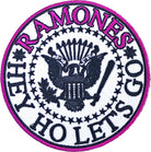 Ramones: Hey Ho Lets Go V. 1 Standard Patch (Toppa)