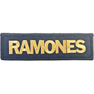 Ramones: Gold Logo Standard Patch (Toppa)