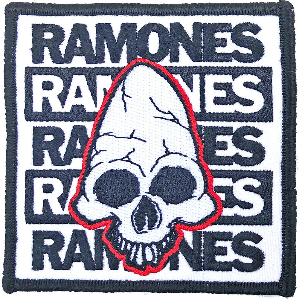 Ramones: Pinhead Standard Patch (Toppa)