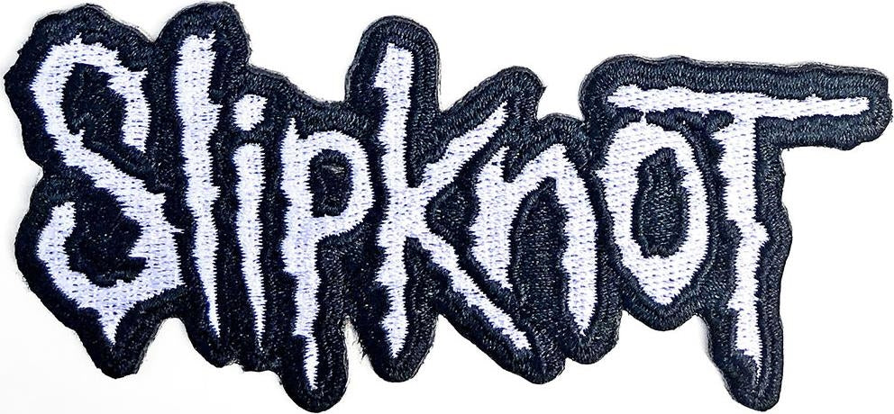 Slipknot: Cut-Out Logo Black Border Standard Patch (Toppa)