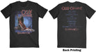 Ozzy Osbourne: Rock Off - Blizzard Of Ozz Tracklist Back Print (T-Shirt Unisex Tg. M)