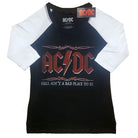 Ac/Dc: Hell Aint A Bad Place Raglan (Baseball Shirt Tg. 4XL)
