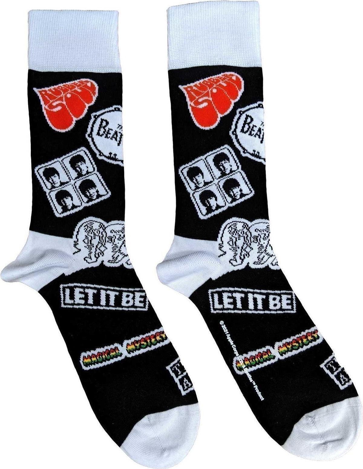 Beatles (The): Ankle Socks: Icons (Uk Size 7 - 11)