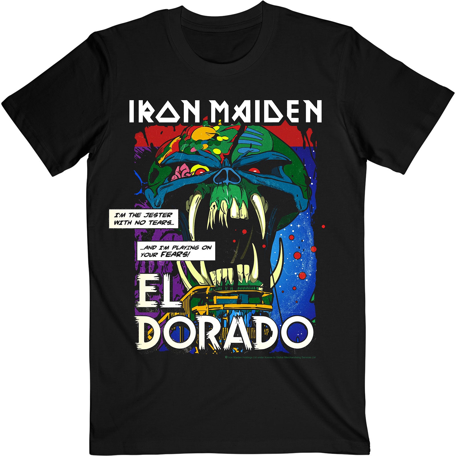 Iron Maiden: Rock Off - El Dorado (T-Shirt Unisex Tg. S)