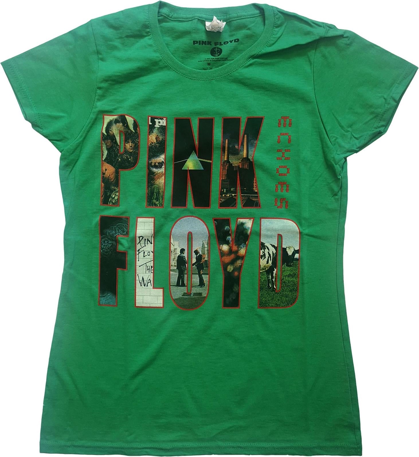 Pink Floyd: Echoes Album Montage (T-Shirt Donna Tg. XS)