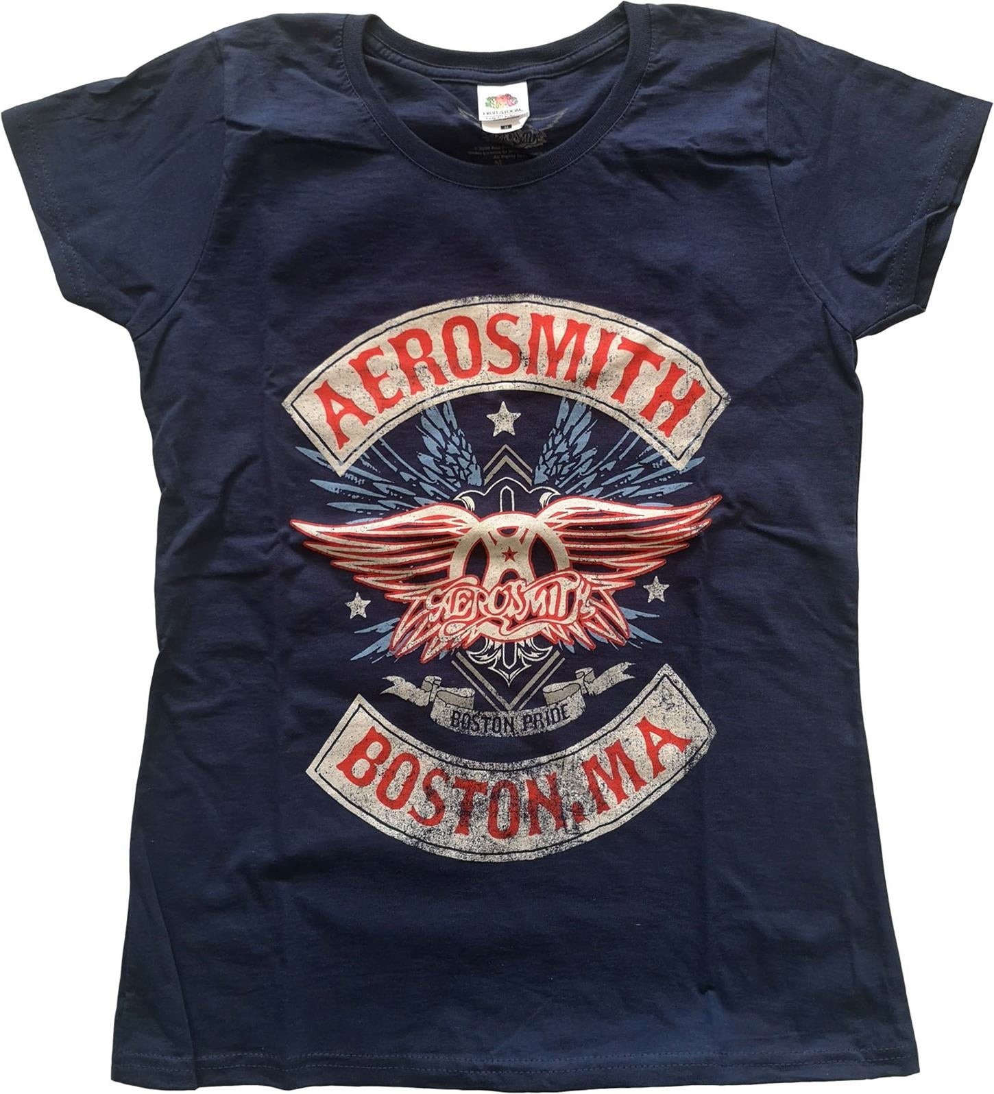 Aerosmith: Boston Pride (T-Shirt Donna Tg. XS)