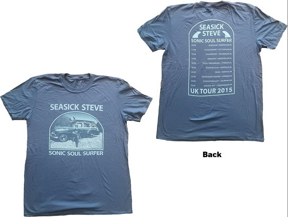 Seasick Steve: Sonic Soul Surfer (Back Print) (T-Shirt Unisex Tg. M)