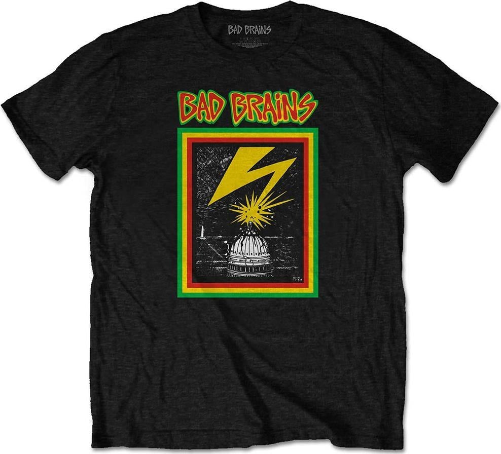 Bad Brains: Rock Off - Capitol Strike (T-Shirt Unisex Tg. XL)