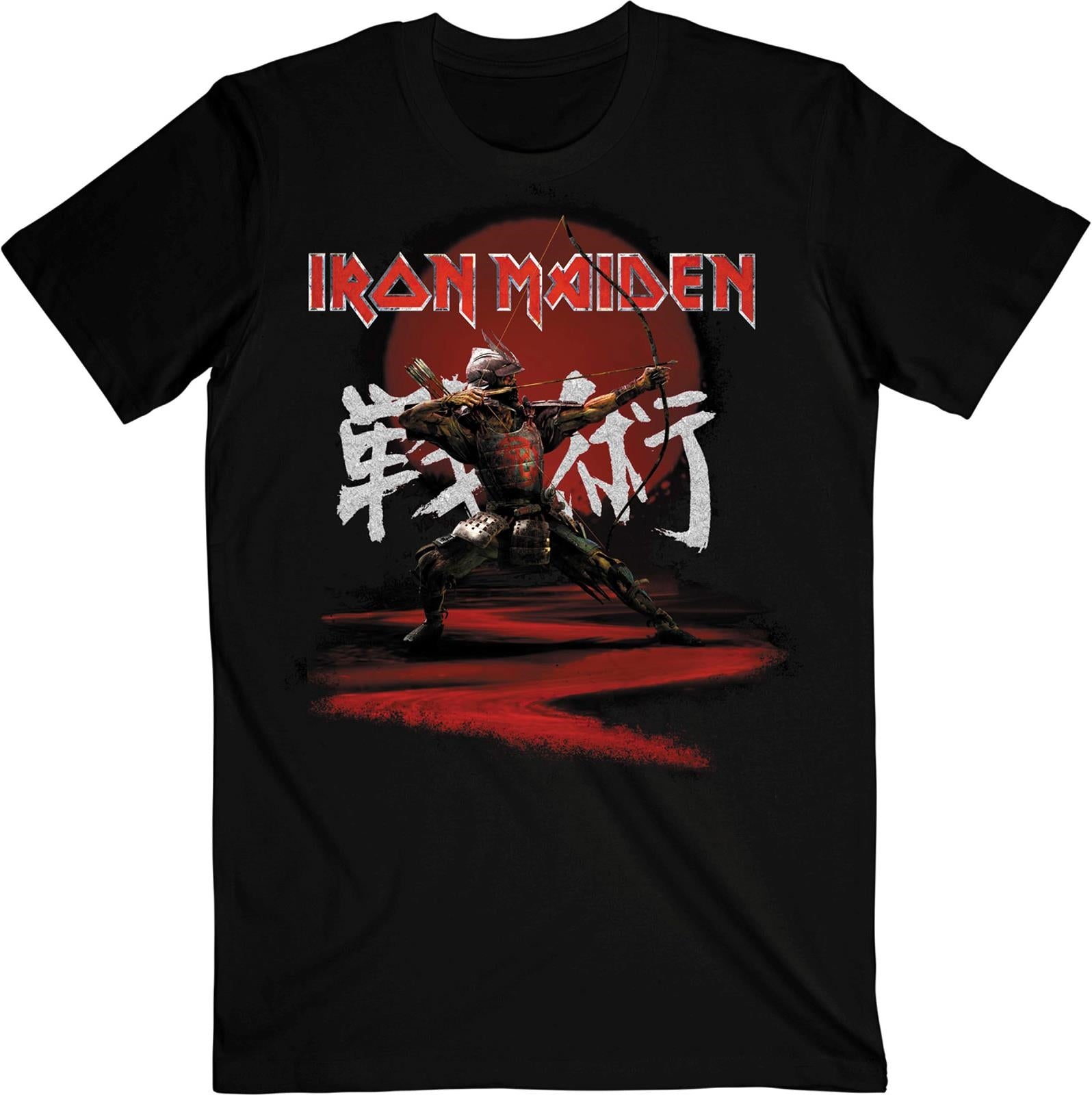 Iron Maiden: Rock Off - Senjutsu Eddie Archer Kanji (T-Shirt Unisex Tg. L)