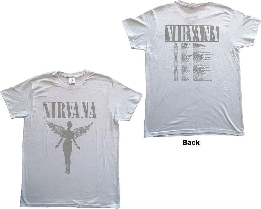 Nirvana: Rock Off - In Utero Tour Back Print (T-Shirt Unisex Tg. L)