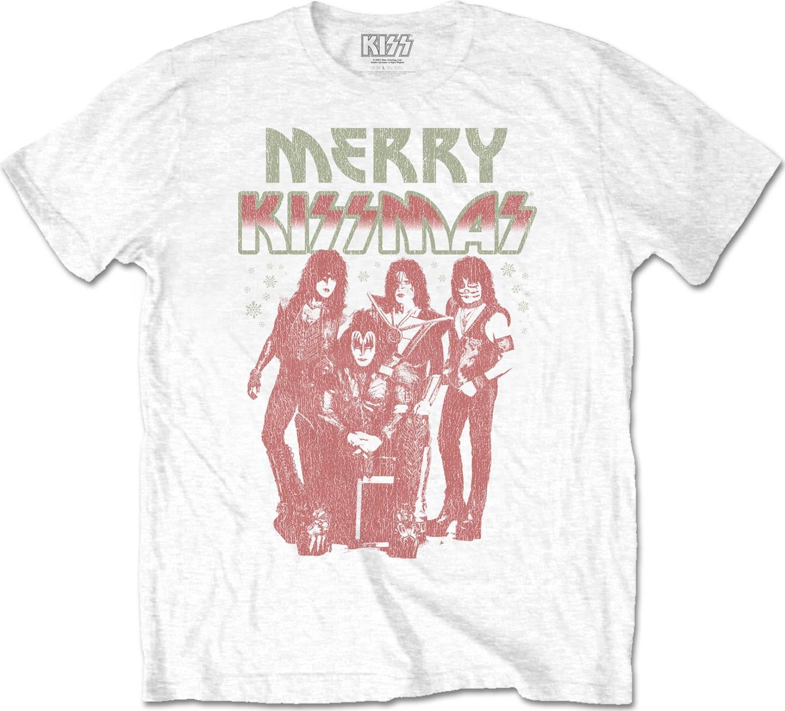 Kiss: Merry Kissmas (T-Shirt Unisex Tg. M)
