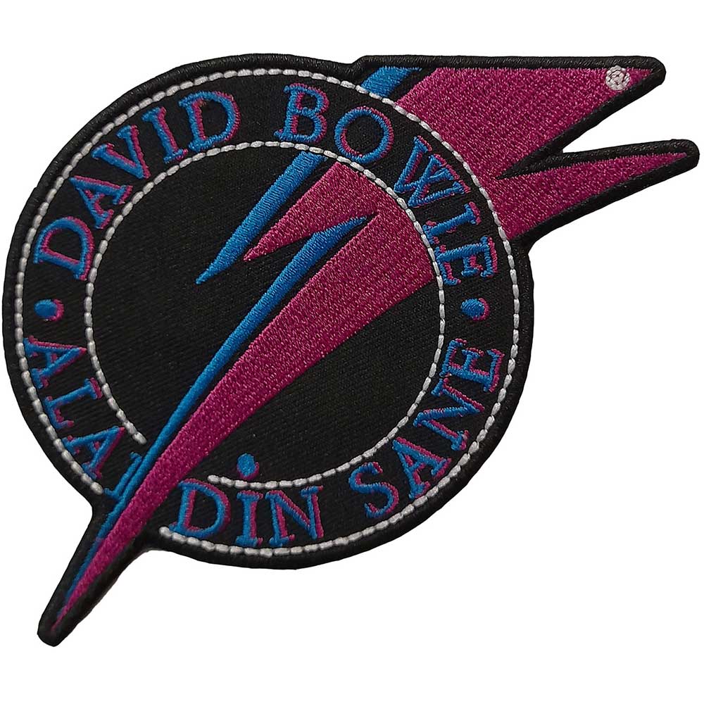 David Bowie: Aladdin Sane Standard Patch (Toppa)