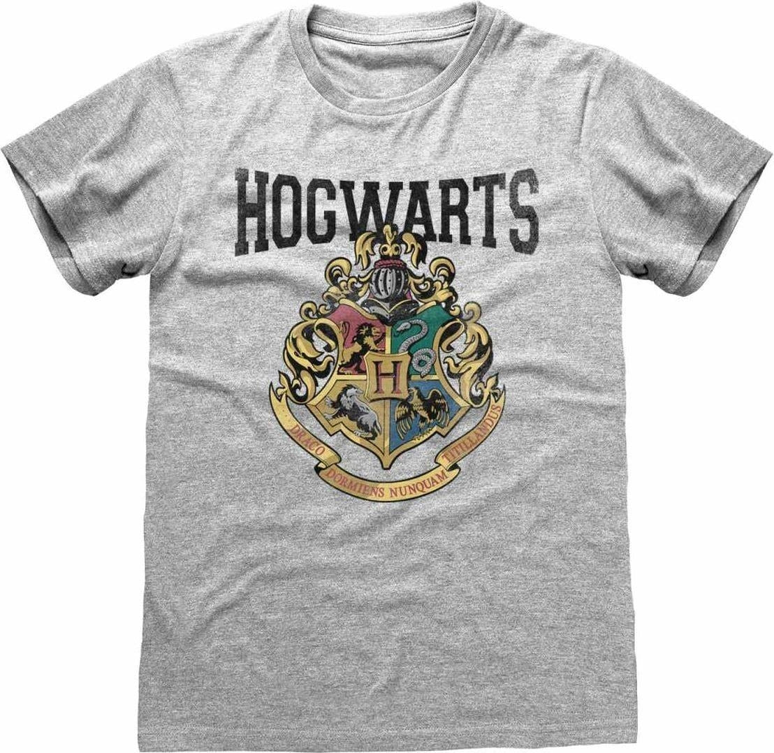 Harry Potter: Hogwarts College Crest (T-Shirt Unisex Tg. L)