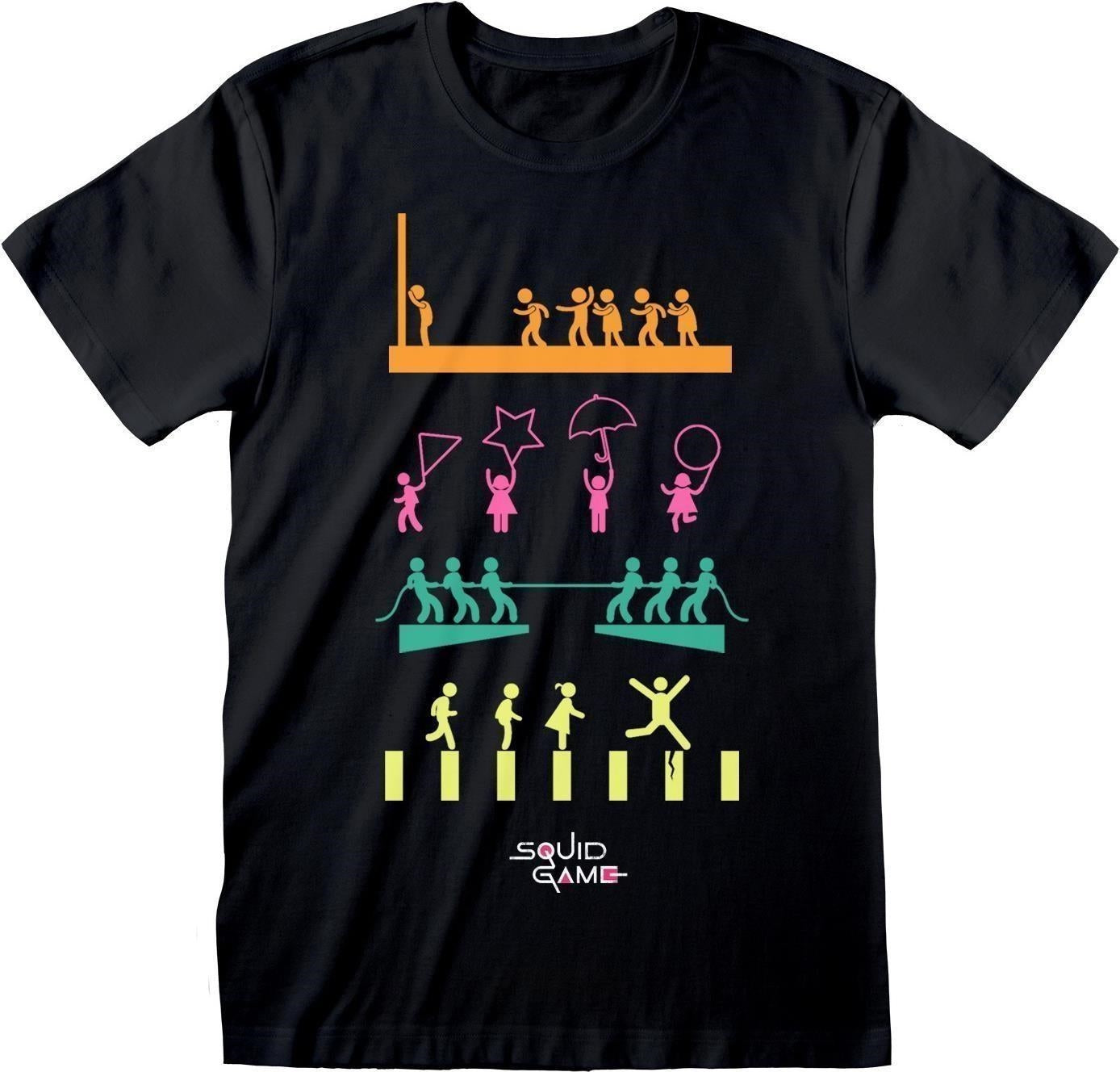 Squid Game: Games (T-Shirt Unisex Tg. M)