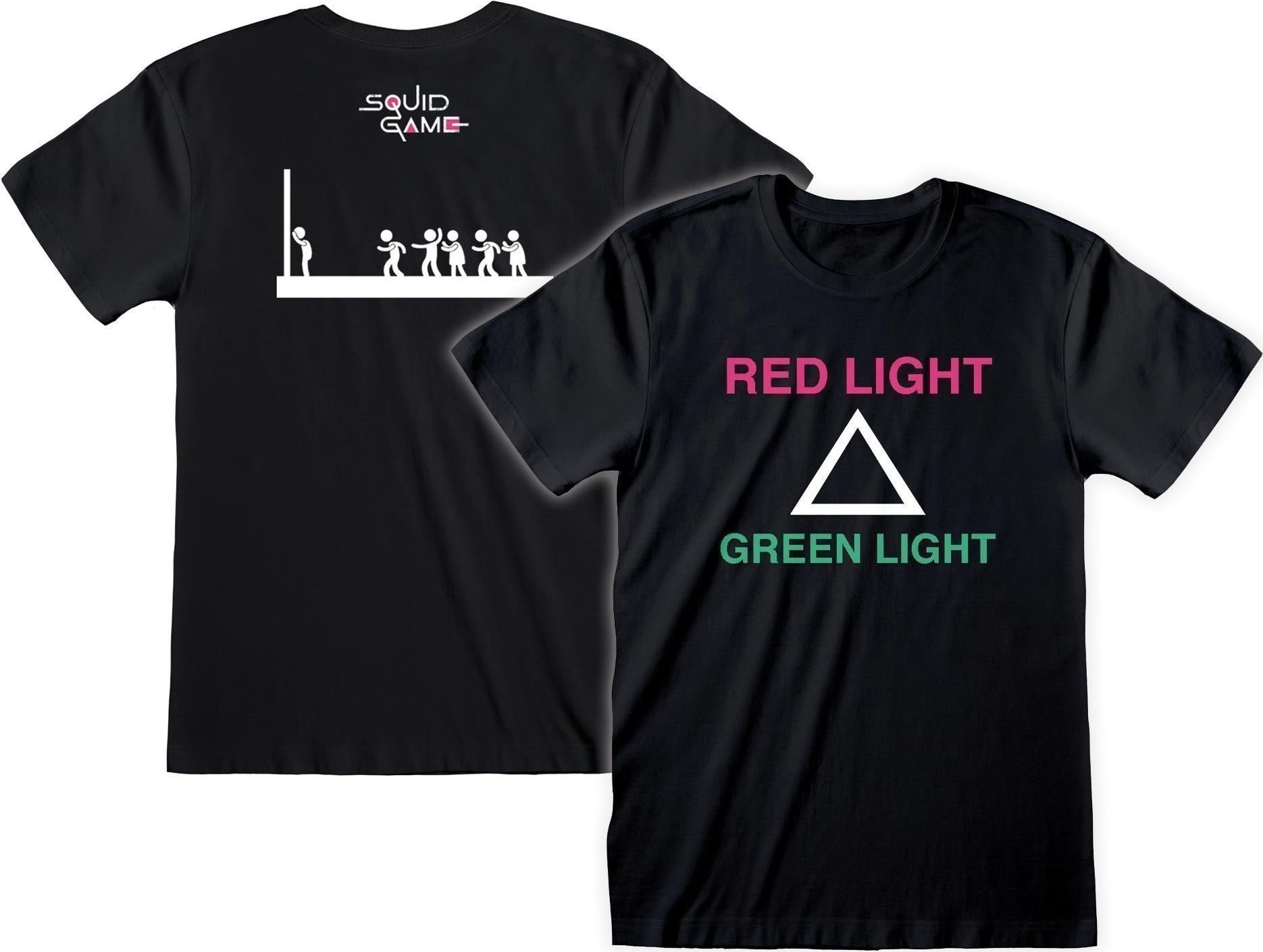 Squid Game: Red Light Green Light (With Back Print) (T-Shirt Unisex Tg. L)