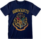 Harry Potter: Hogwarts Faded Crest (T-Shirt Unisex Tg. XL)