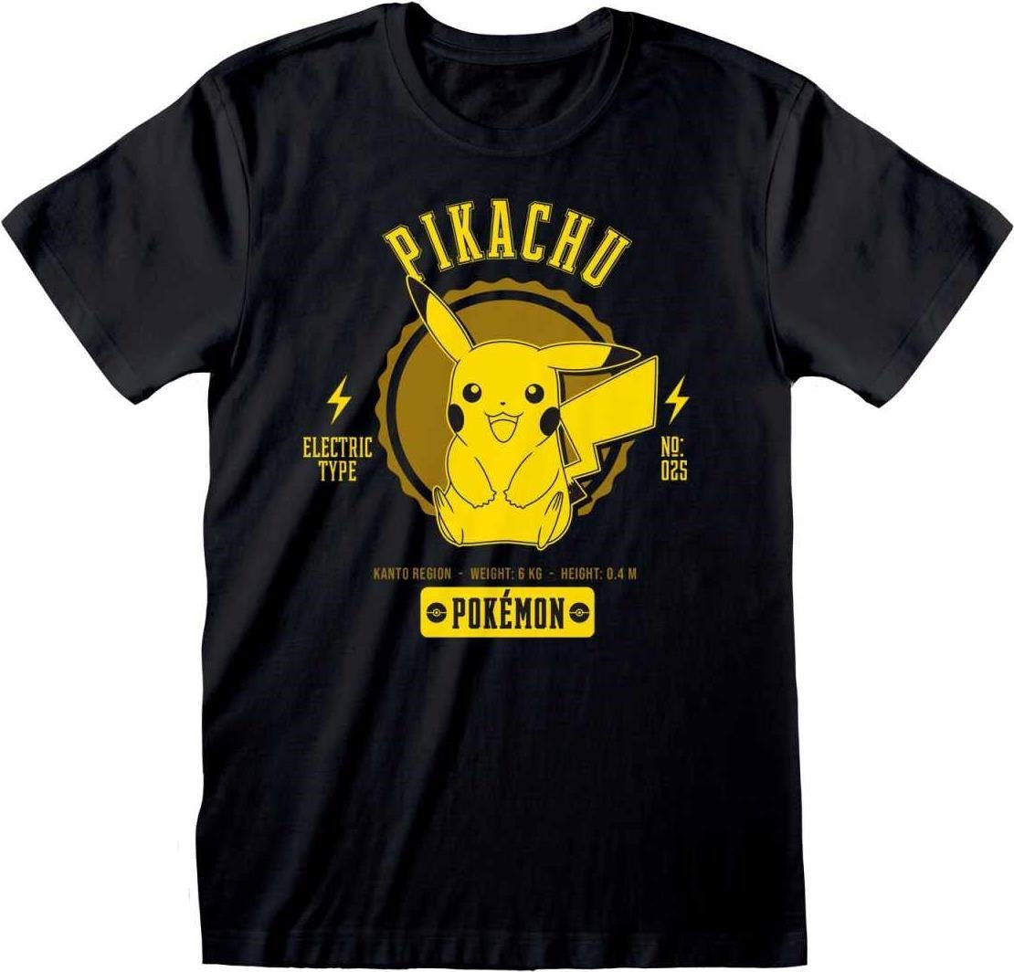 Pokemon: Collegiate Pikachu (T-Shirt Unisex Tg. 2XL)