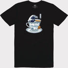 Vincent Trinidad: The Great Kanagawa Tea Black (T-Shirt Unisex Tg. S)
