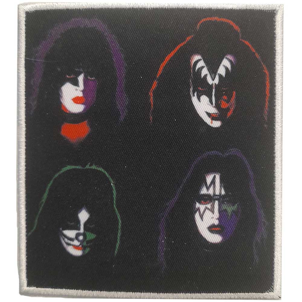 Kiss: 4 Heads Standard Patch (Toppa)