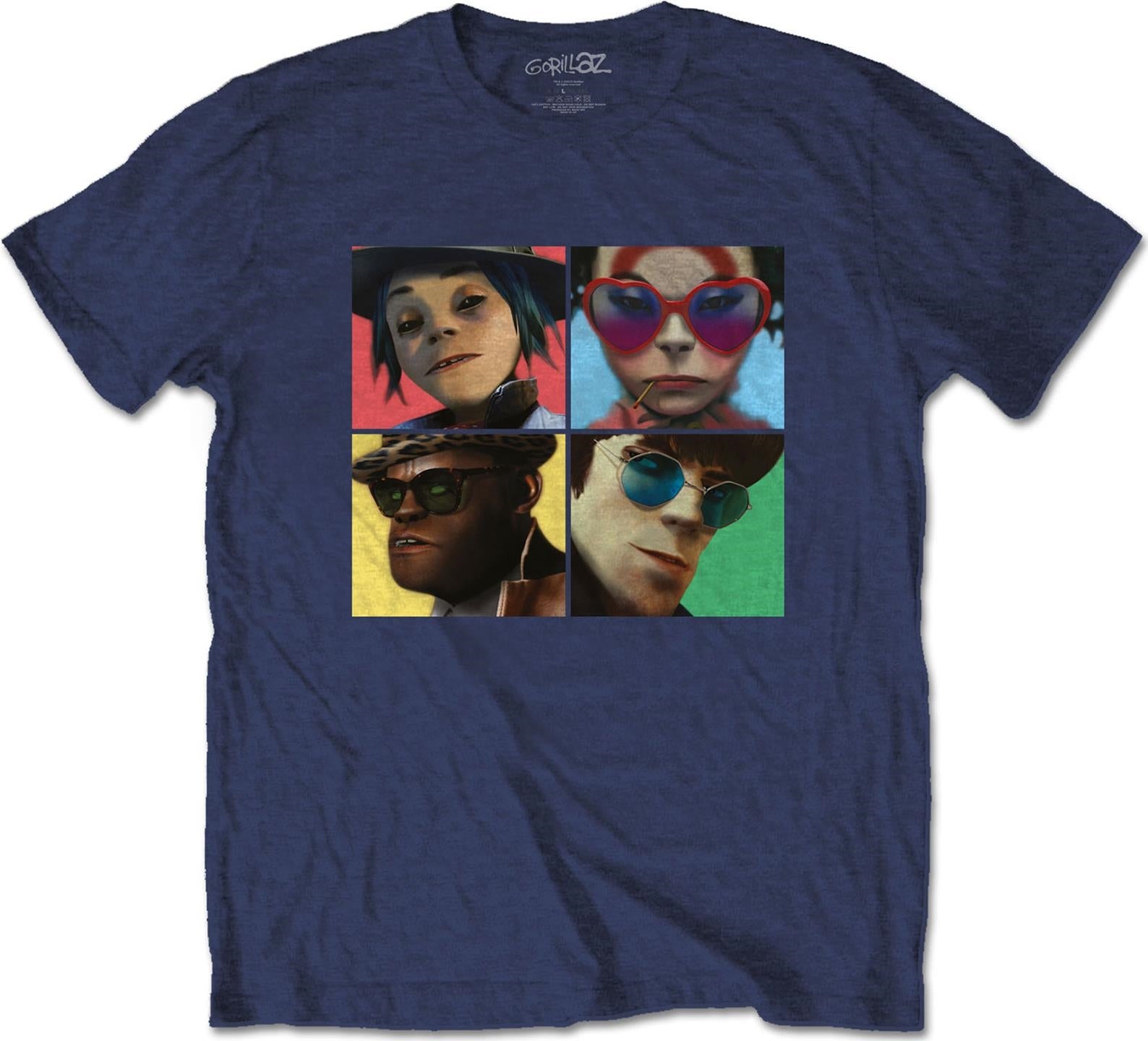 Gorillaz: Rock Off - Humanz (T-Shirt Unisex Tg. L)