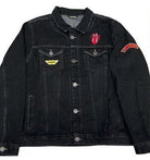 Rolling Stones (The): Unisex Denim Jacket: Sympathy (Back & Sleeve Print) (Giacca Unisex Tg. S)