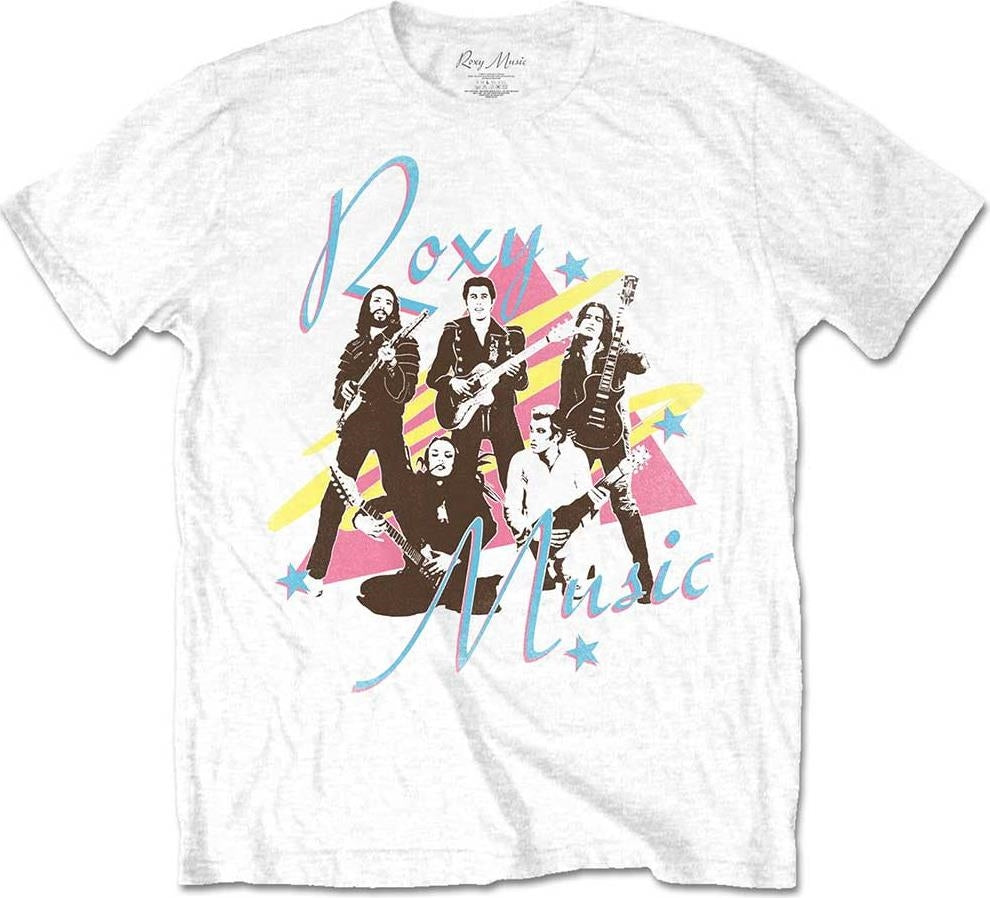 Roxy Music: Rock Off - Guitars (T-Shirt Unisex Tg. L)