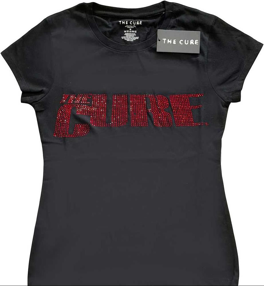 Cure (The): Logo (Diamante) (T-Shirt Donna Tg. 2XL)