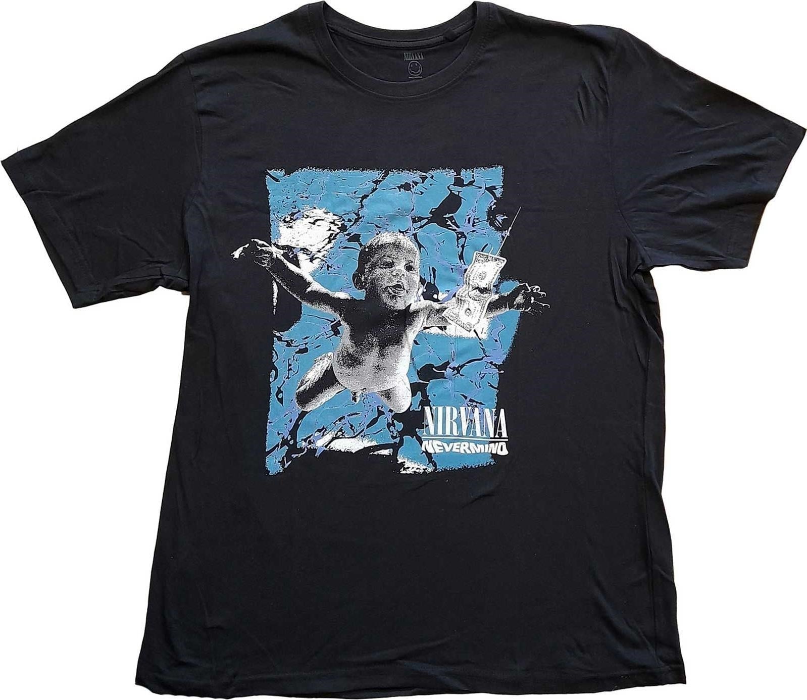 Nirvana: Rock Off - Nevermind Cracked (T-Shirt Unisex Tg. L)