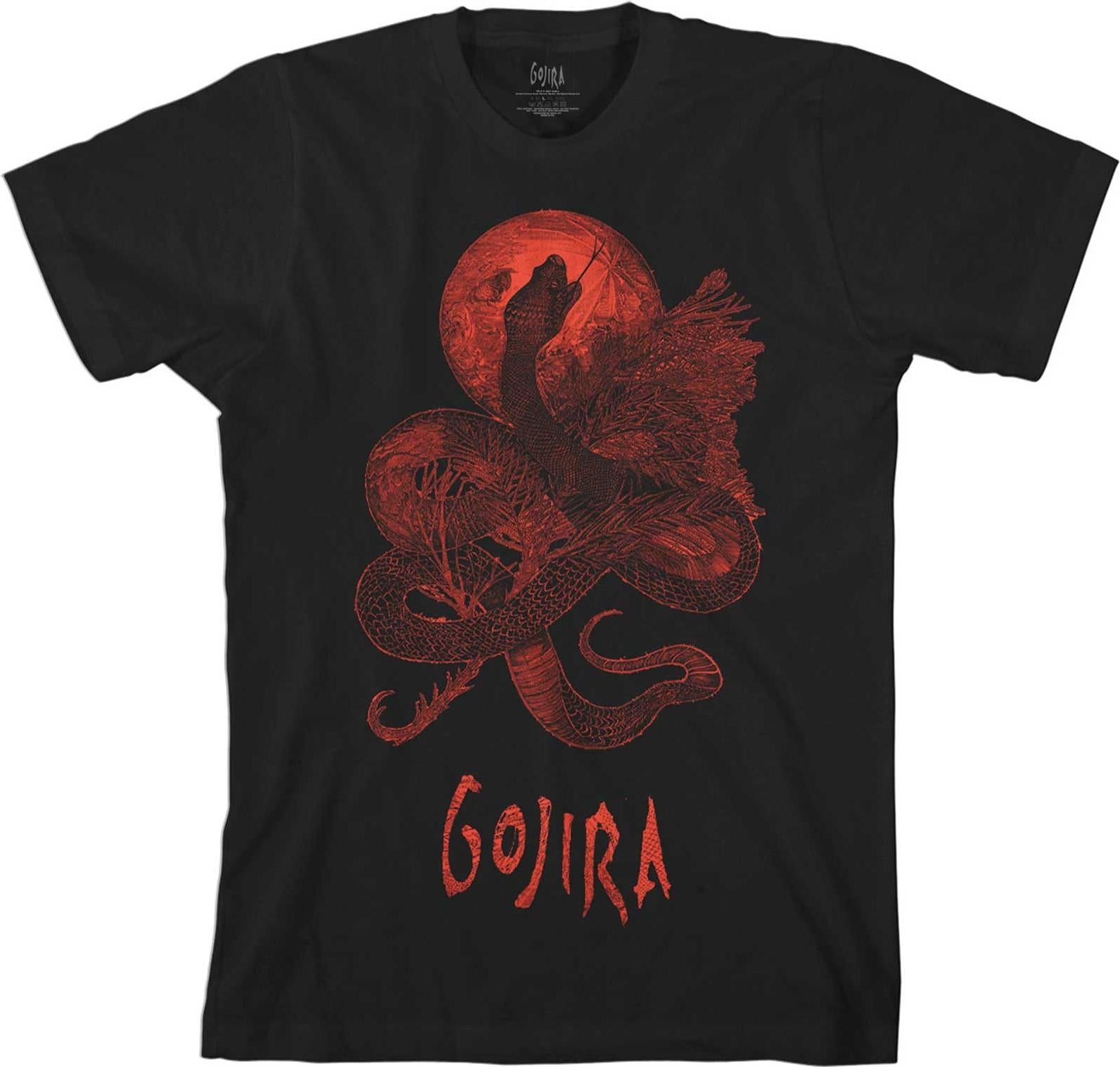 Gojira: Rock Off - Serpent Moon (T-Shirt Unisex Tg. S)