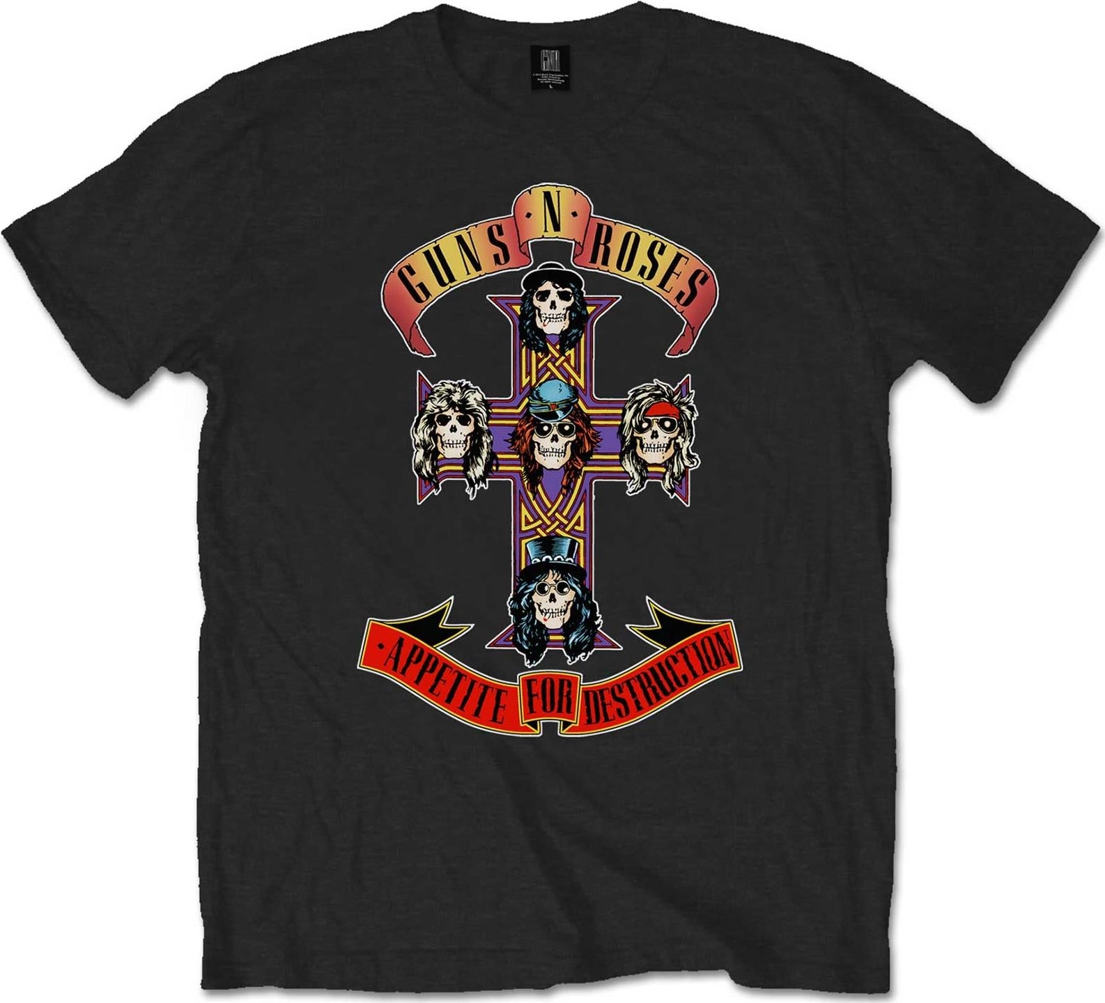 Guns N' Roses: Rock Off - Appetite For Destruction (T-Shirt Bambino Tg. 1-2 Years)