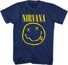 Nirvana - Nirvana Unisex T-Shirt: Yellow Happy Face (X-Large)