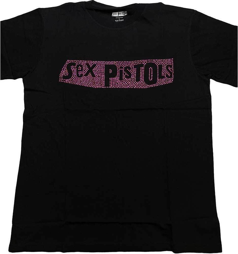 Sex Pistols: Rock Off - Logo Diamante (T-Shirt Unisex Tg. M)