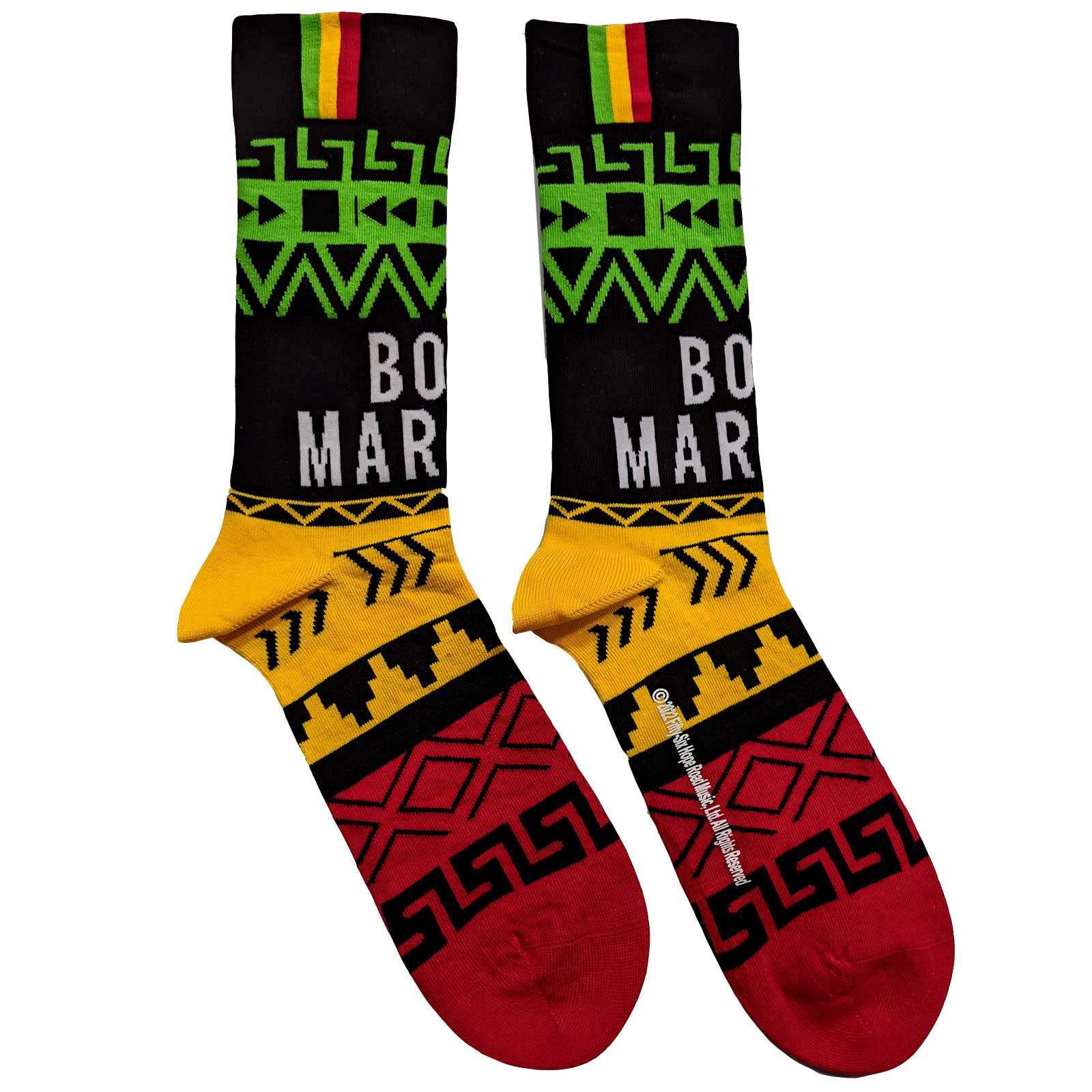 Bob Marley: Press Play (Calzini Unisex Tg. Uk 7 - 11)