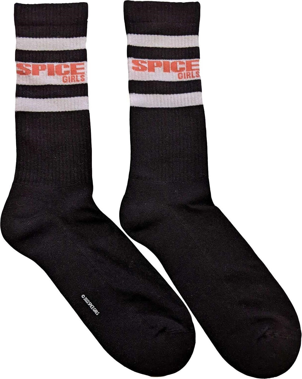 Spice Girls: Rock Off - Logo & Stripes (Calzini Unisex Tg. Uk 7 - 11)