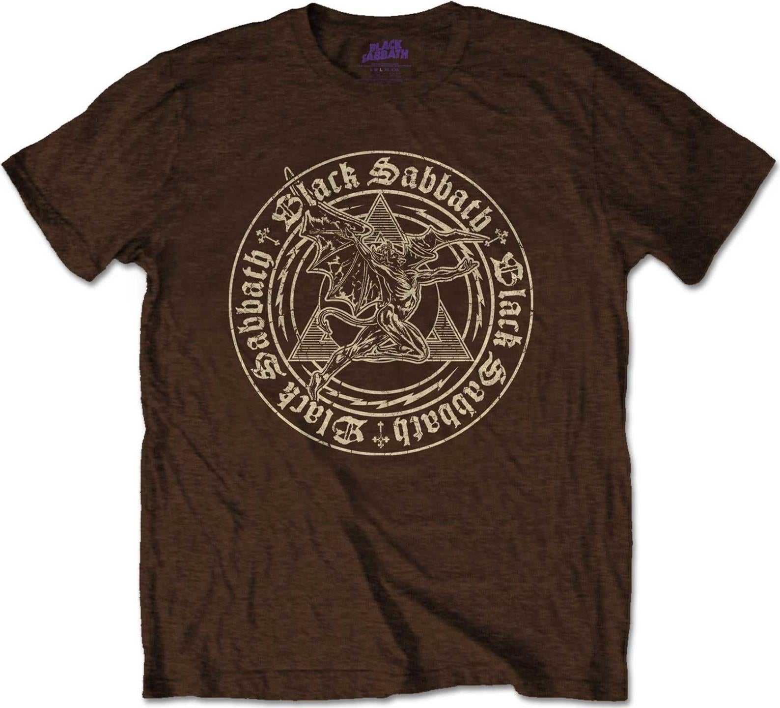 Black Sabbath: Rock Off - Henry Pyramid Emblem (T-Shirt Unisex Tg. S)