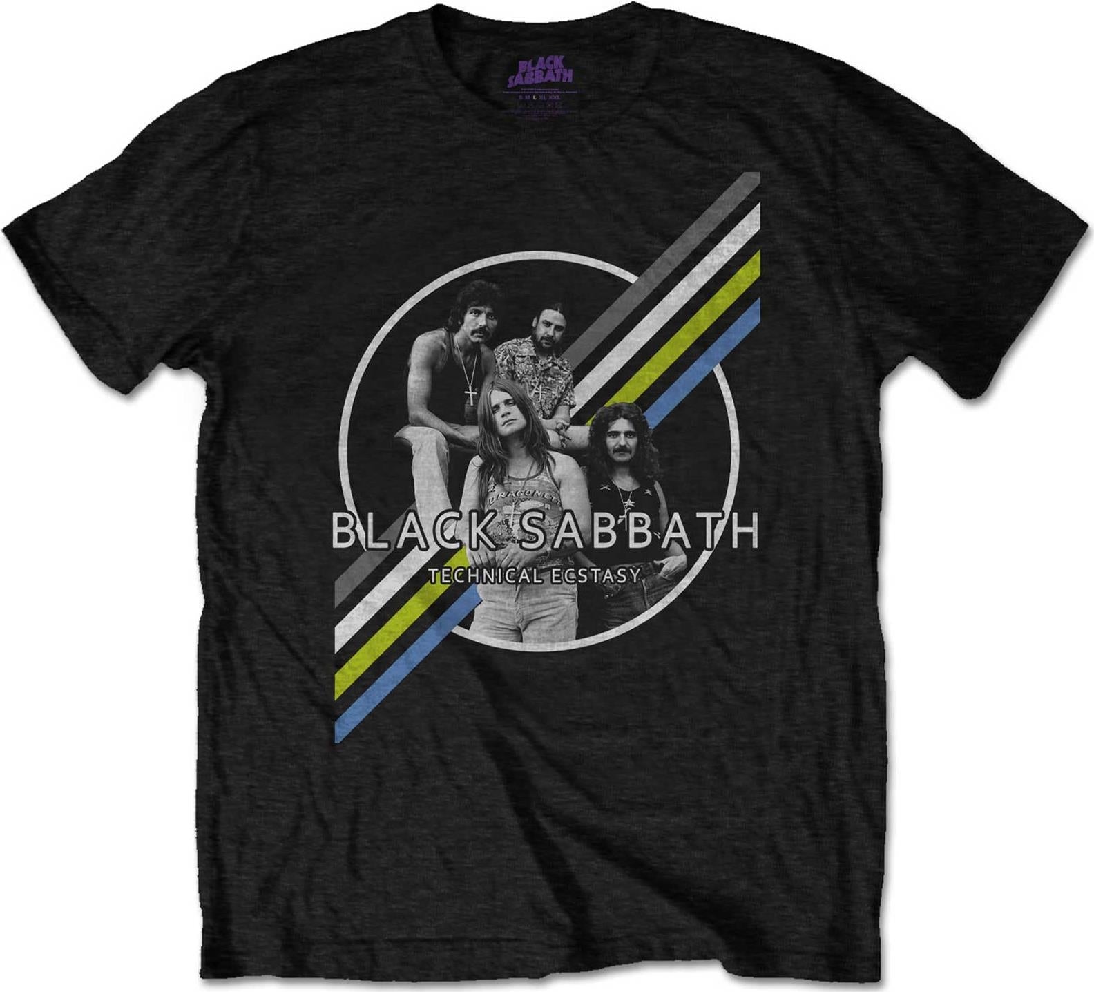 Black Sabbath: Rock Off - Technical Ecstasy (T-Shirt Unisex Tg. S)