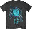 Billie Eilish: Rock Off - Neon Graffiti Logo (T-Shirt Unisex Tg. M)