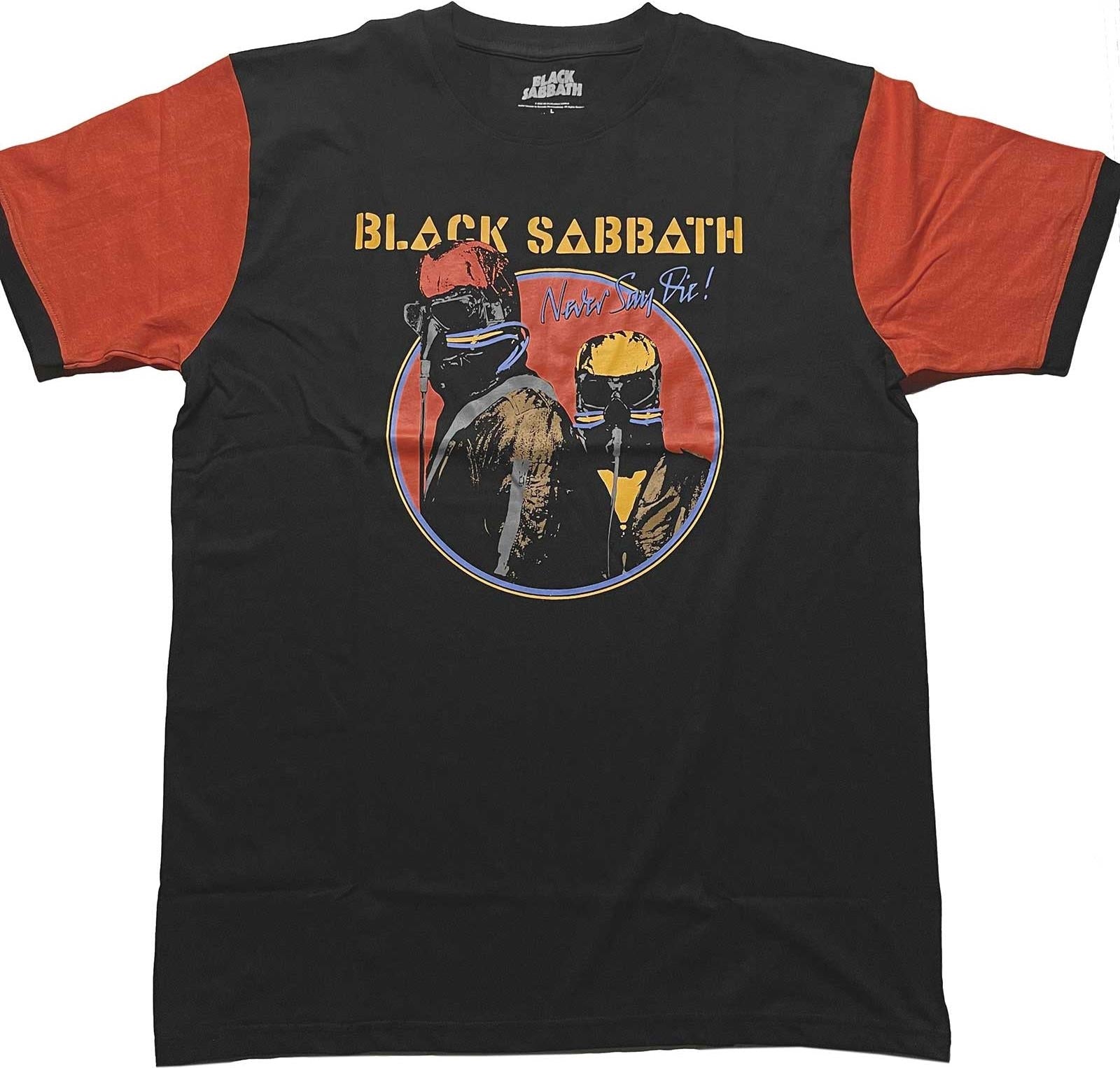 Black Sabbath: Rock Off - Never Say Die (T-Shirt Unisex Tg. L)