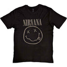 Nirvana: Black Happy Face (Hi-Build) (T-Shirt Unisex Tg. XXL)
