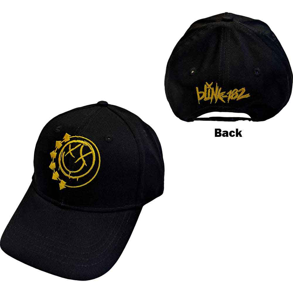 Blink-182: Yellow Six Arrow Smiley (Baseball Cap / Cappellino)