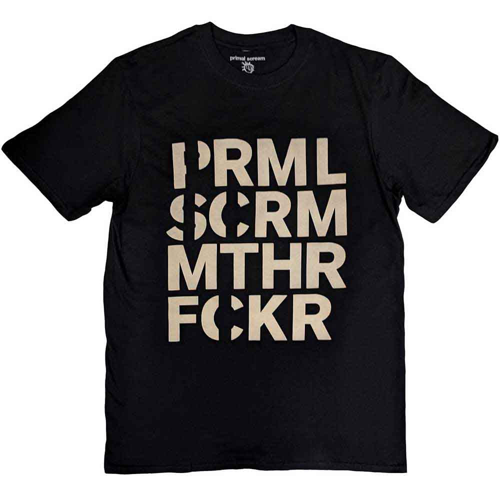Primal Scream: Rock Off - Muthafucka (T-Shirt Unisex Tg. M)