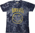 Nirvana: Happy Face Blue Stroke - Blue (Wash Collection) (T-Shirt Unisex Tg. M)