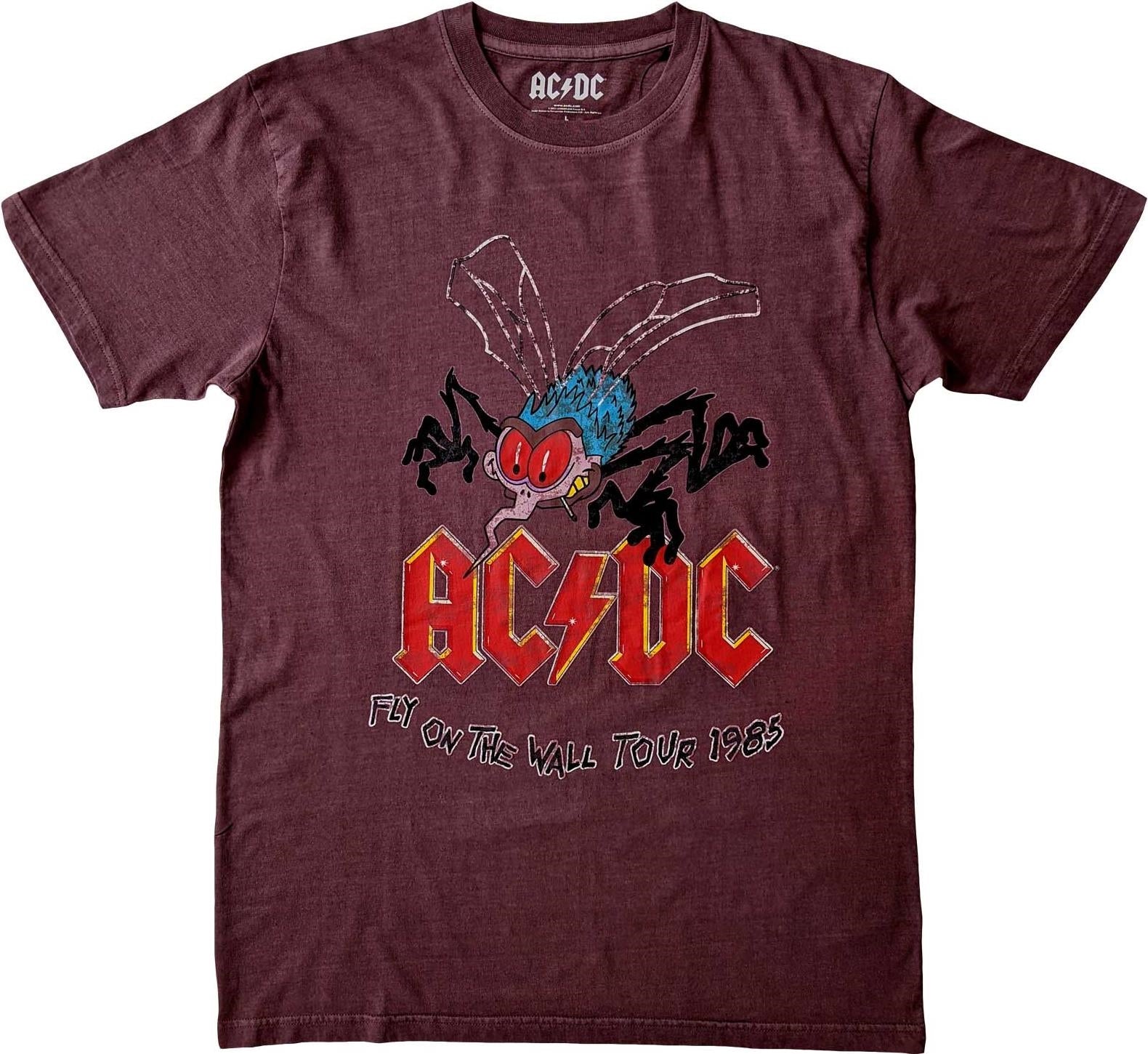 Ac/Dc: Rock Off - Fly On The Wall Tour (T-Shirt Unisex Tg. L)