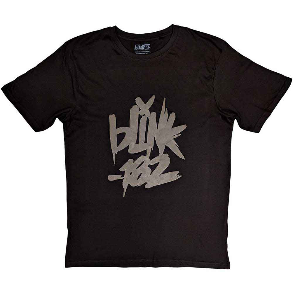 Blink-182: Neon Logo Black (Hi-Build) (T-Shirt Unisex Tg. L)