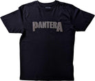 Pantera: Rock Off - Leaf Skull Black Hi-Build (T-Shirt Unisex Tg. M)