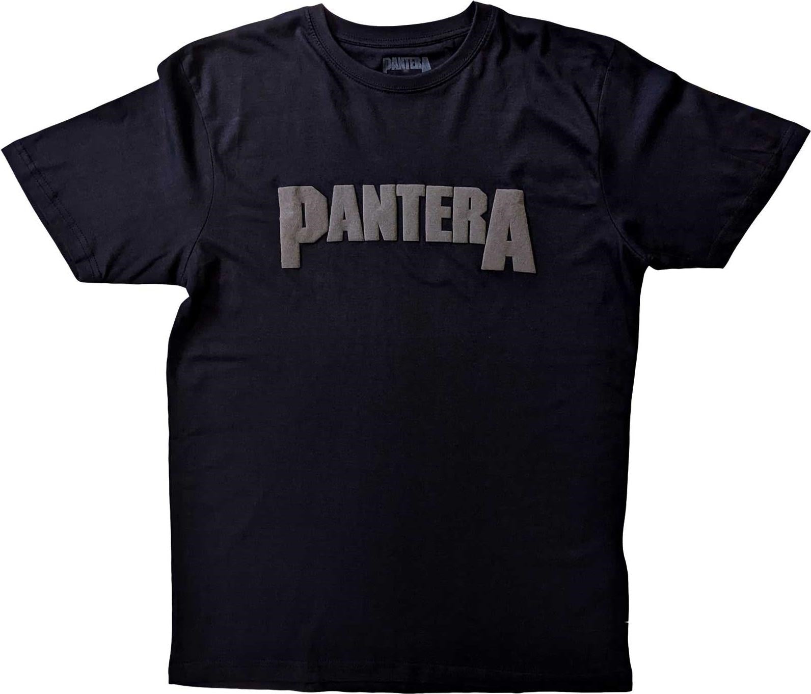 Pantera: Rock Off - Leaf Skull Black Hi-Build (T-Shirt Unisex Tg. M)