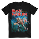 Iron Maiden: Rock Off - Trooper Eddie Large Eyes (T-Shirt Unisex Tg. M)